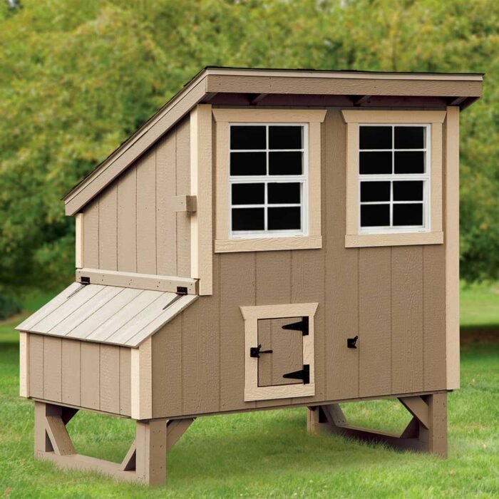 lean to chicken coops 4x5 002