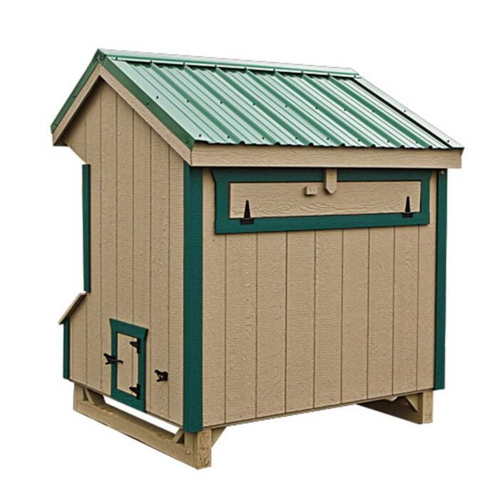 quaker 4x6 chicken coops Q46 002