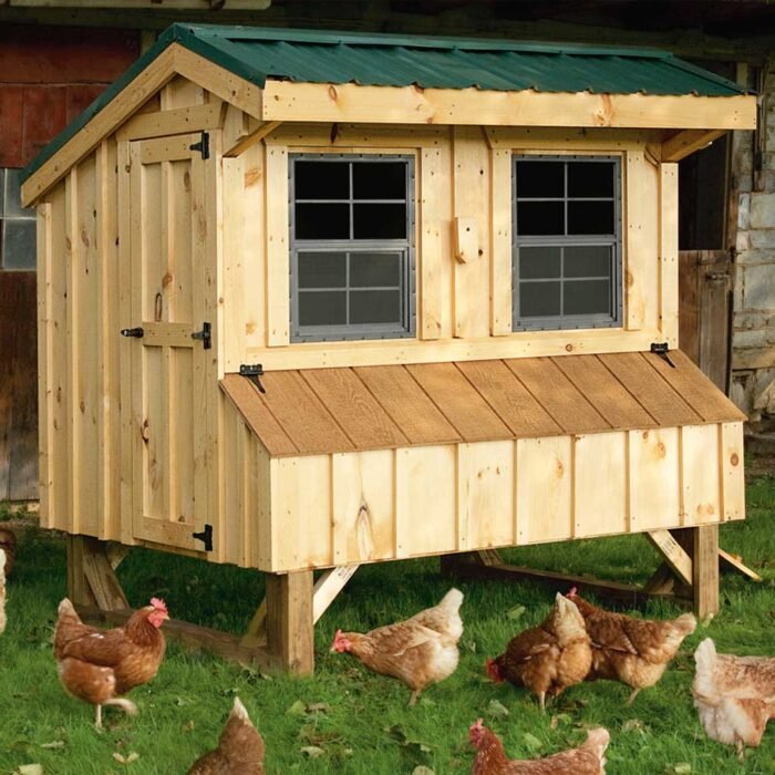 quaker 4x6 chicken coops Q46 0021